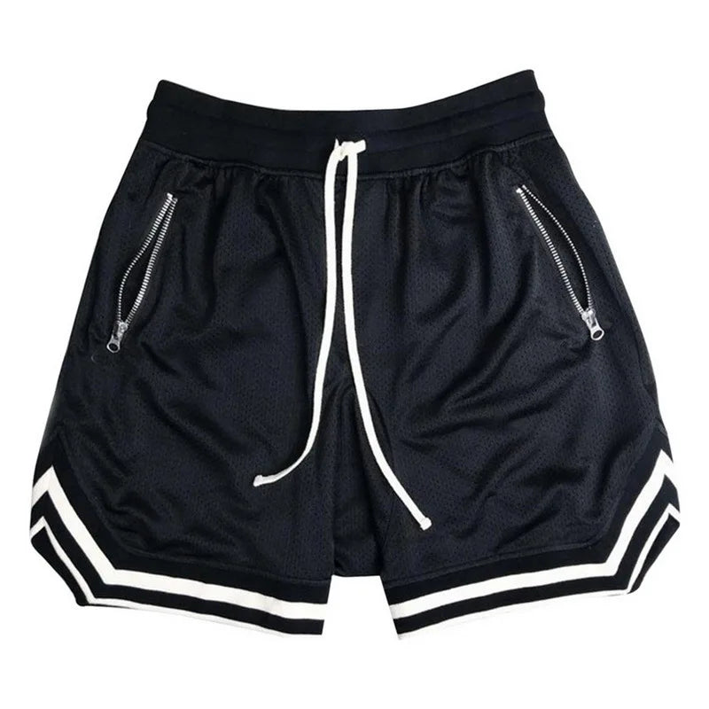 Shorts Deportivos de Baloncesto para Hombre – Malla, Secado Rápido, Gym, Verano, Fitness, Jogger Casual, Transpirables