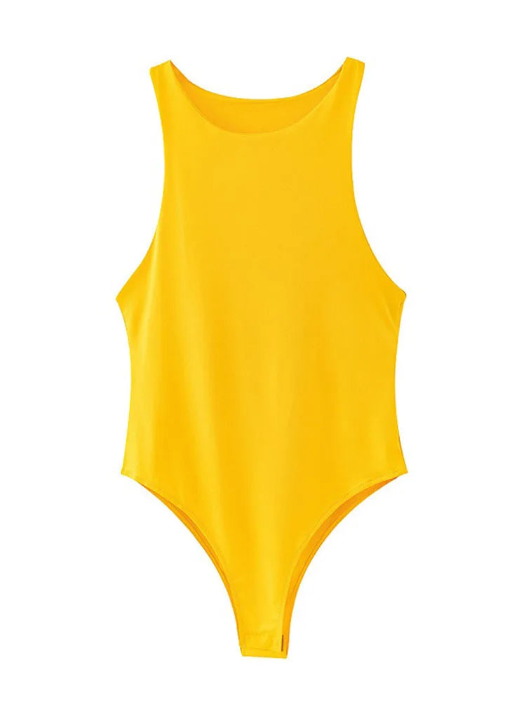 Body Sexy de Mujer Verano | Bodycon Ajustado Casual 4 Colores Estilo Club Chic