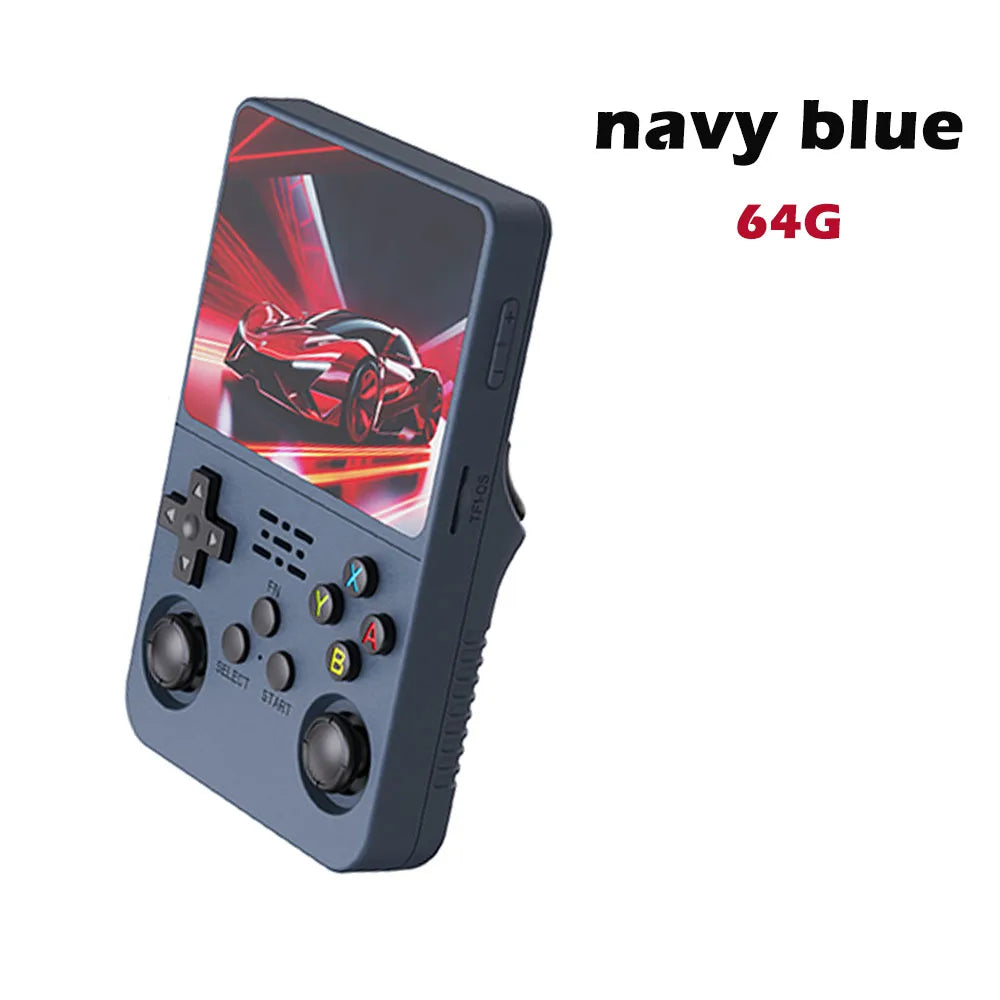 R36S Retro Handheld Game Console – Consola Portátil Linux 3.5” IPS con 64GB y 15000+ Juegos