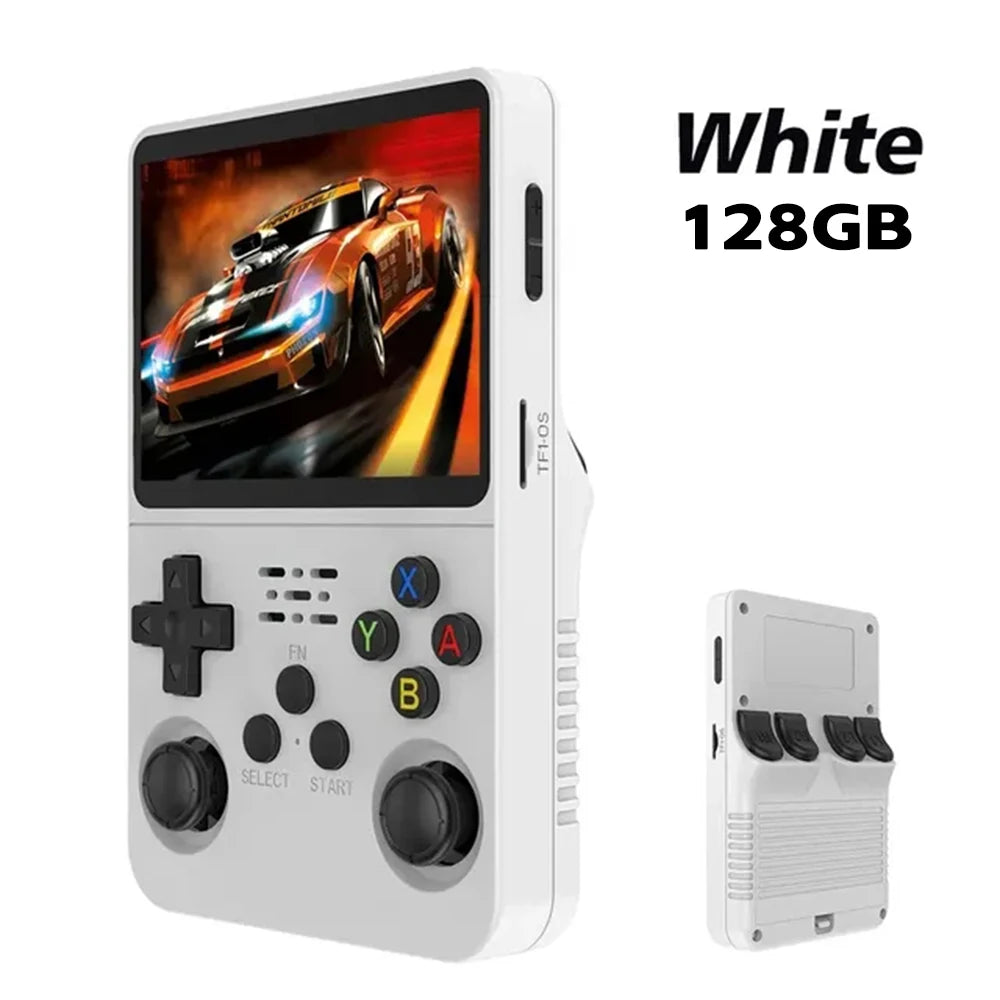 R36S Retro Handheld Game Console – Consola Portátil Linux 3.5” IPS con 64GB y 15000+ Juegos