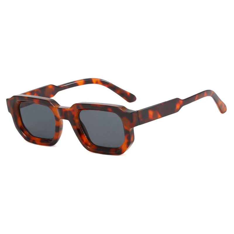 Gafas de Sol Rectangulares Vintage Unisex | Retro UV400 Estilo Lujo para Hombre y Mujer