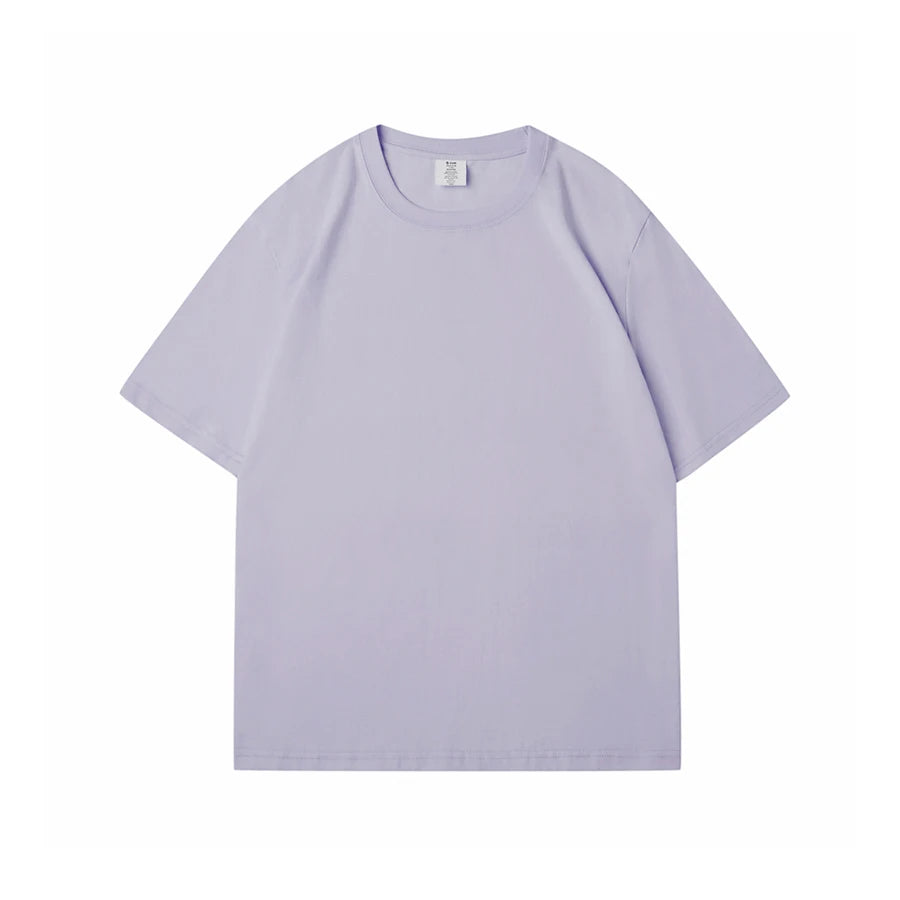 Camiseta Oversize Algodón 100% | Básica Casual Verano Manga Corta
