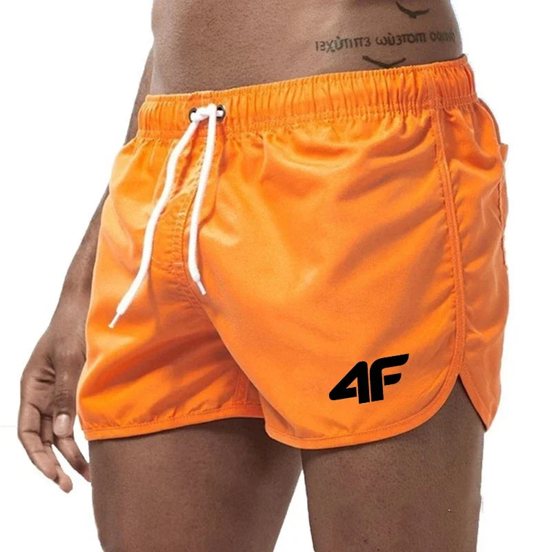Shorts de Playa para Hombre 2025 – Bañador de Verano, Gym y Surf, Secado Rápido con Cordón y Estilo Casual Diario
