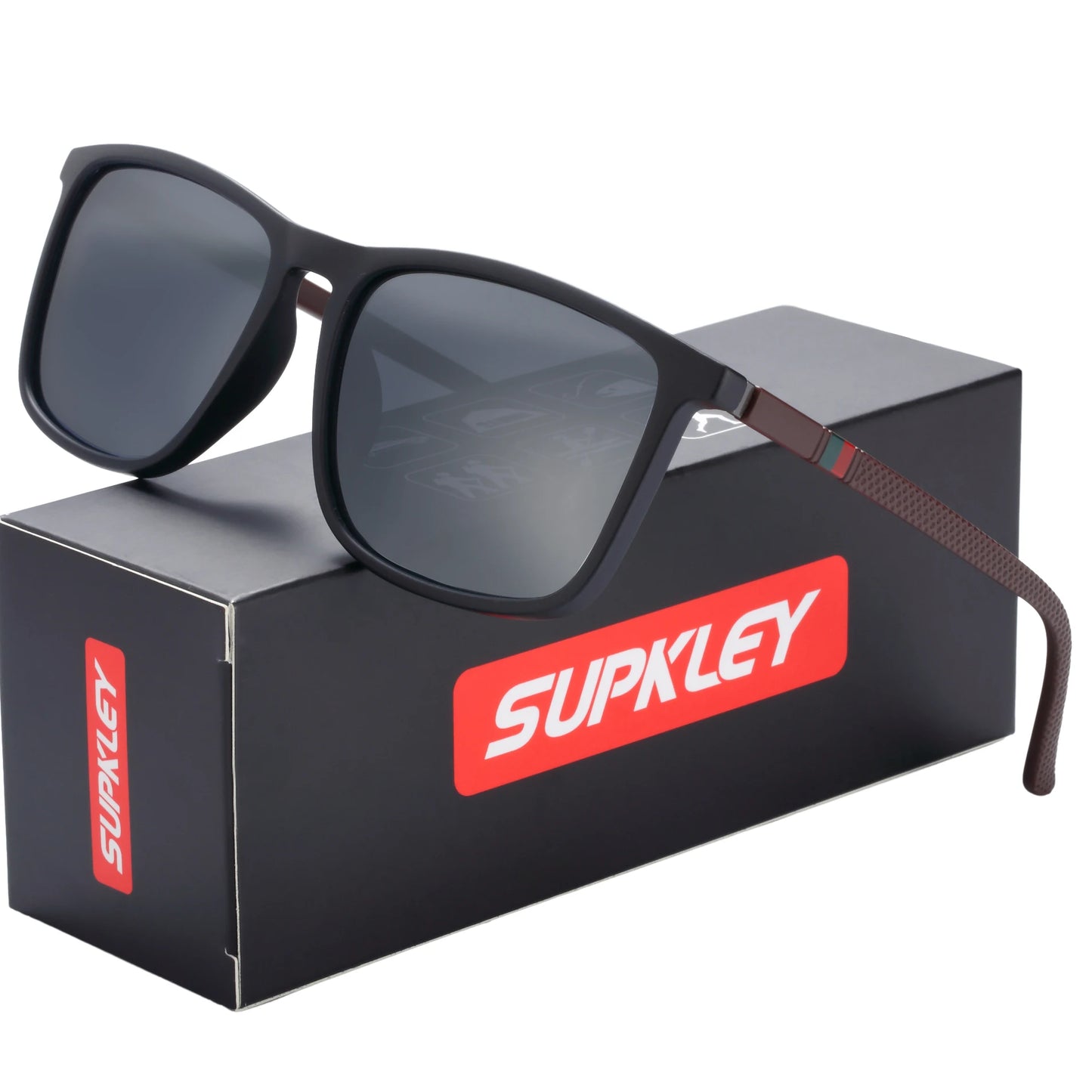 SUPKLEY Gafas de Sol Deportivas Polarizadas Hombre Mujer | Protección UVA&UVB