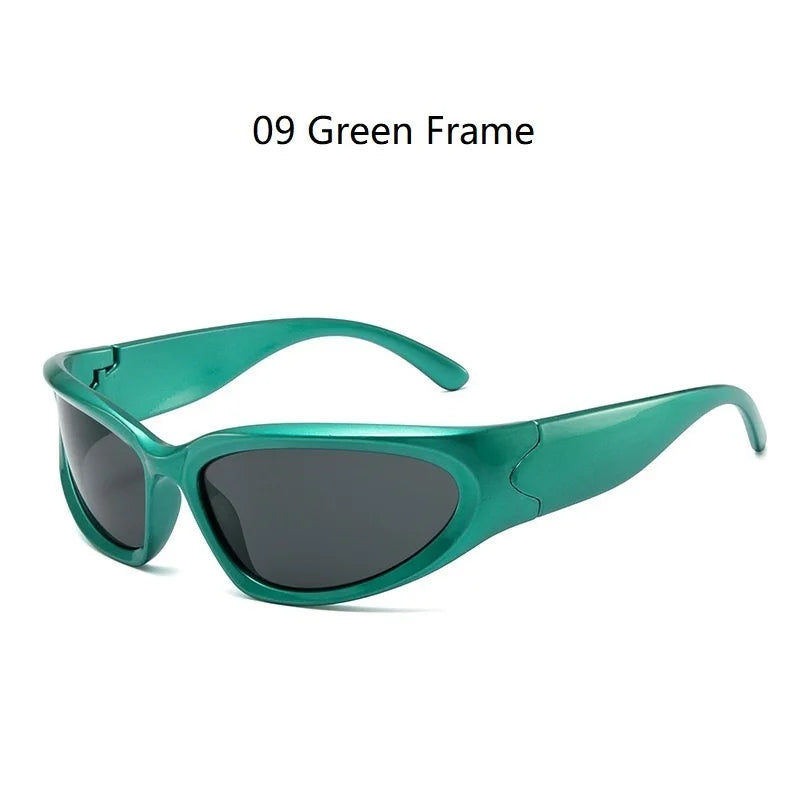 Gafas de Sol Deportivas Y2K Punk Unisex | Vintage Shades UV400 de Lujo Estilo Streetwear