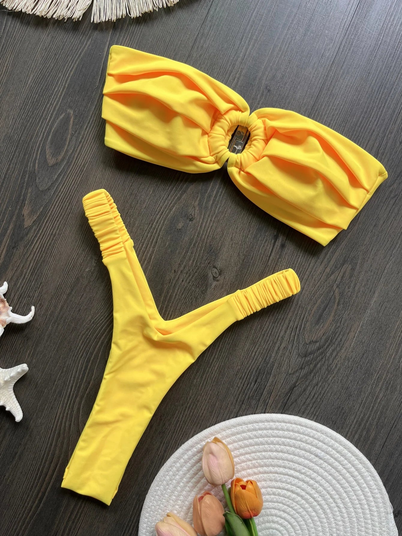 Micro Bikini Push Up Mujer 2025 | Brasileño Tanga Sexy Playa