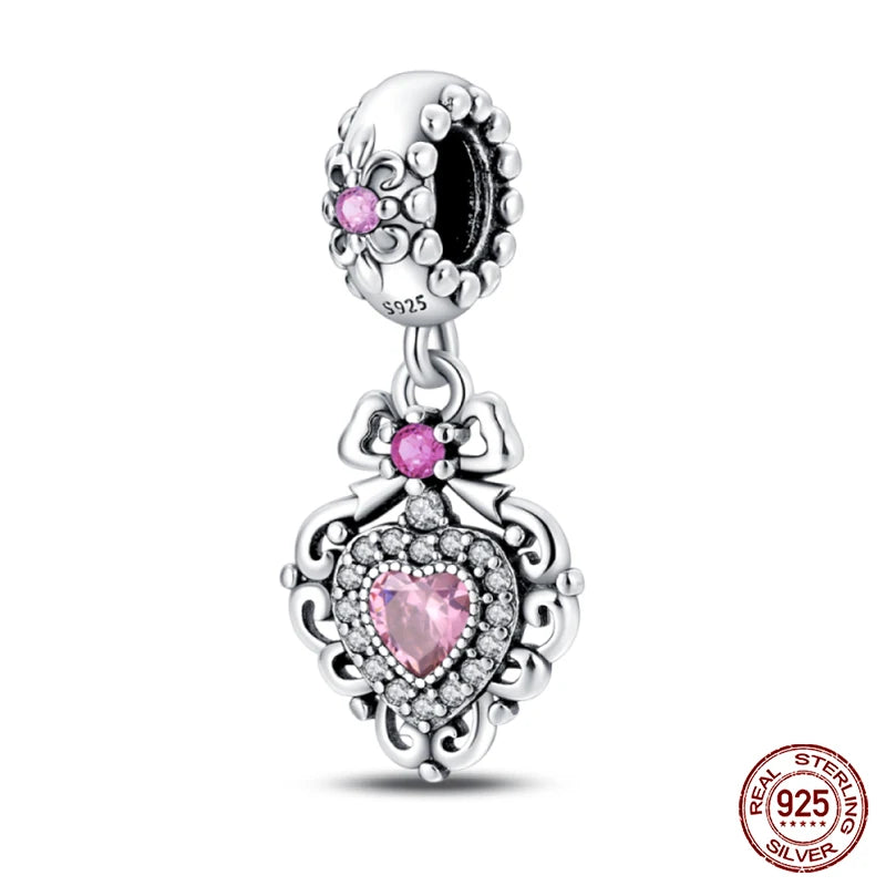 925 Sterling Silver Chameleon Luminous Firefly Butterfly Charms Beads Fit Qikaola 925 Original Bracelets Fine DIY Jewelry Making