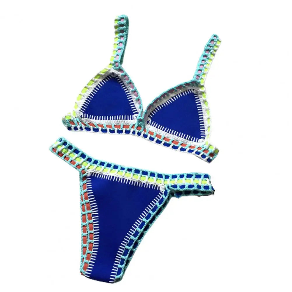 Bikini Verano Mujer | 2 Piezas Trendy Backless Cómodo Playa y Piscina