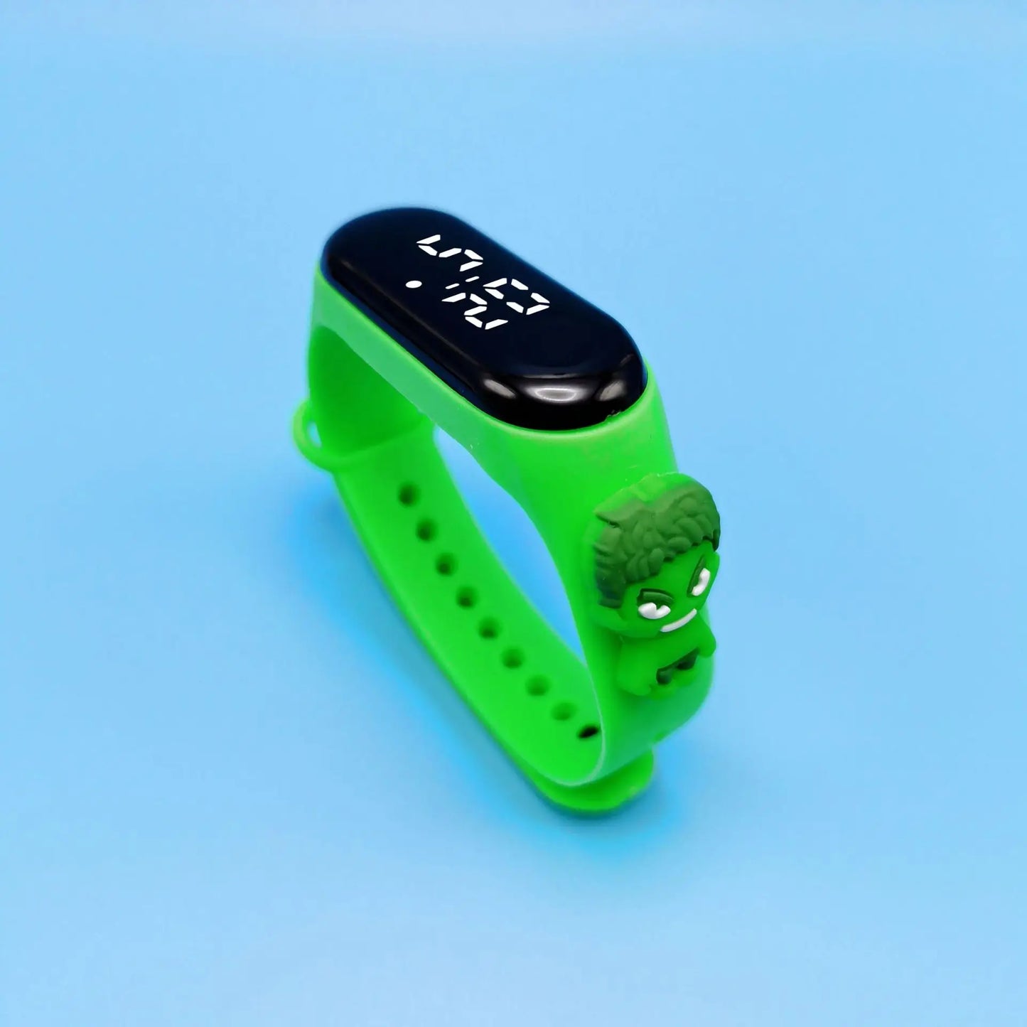 Reloj Infantil Marvel para Niños – Reloj Digital LED Impermeable con Diseño de Superhéroes