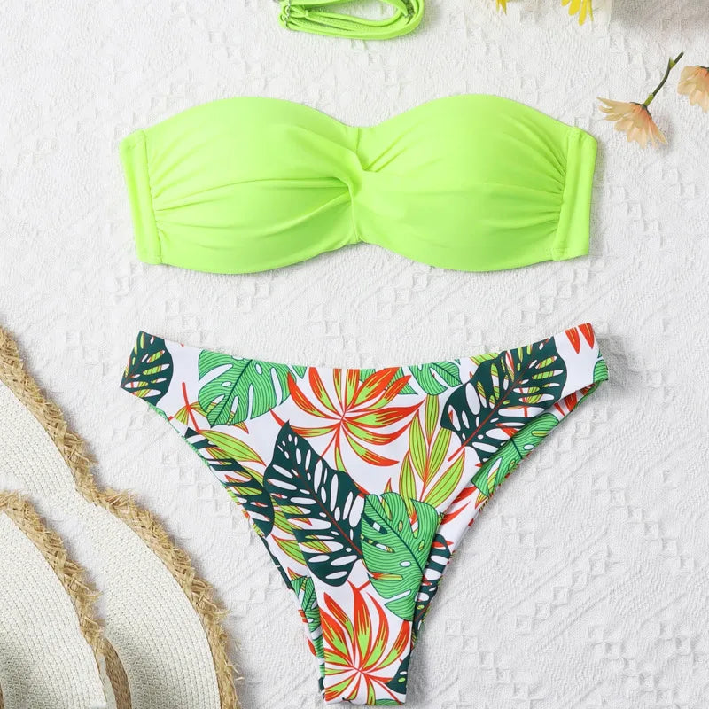 Bikini Sexy Mujer 2025 | Push-Up Brasileño Playa y Piscina