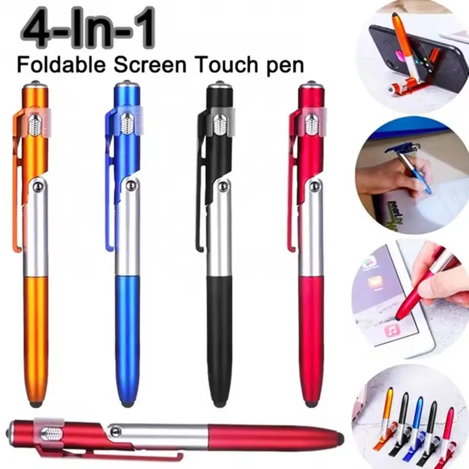 Lápiz Stylus Táctil con Clip – Compatible con Tablets y Smartphones, Ultra Ligero con Función LED