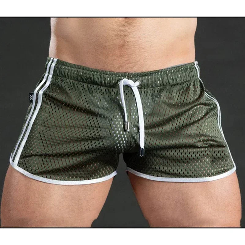 Shorts Deportivos de Verano para Hombre – Fitness, Culturismo y Natación | Malla Transpirable de Secado Rápido