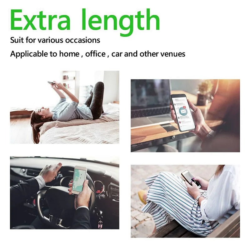 Cable USB-A a Type-C de carga rápida – Nylon trenzado, resistente y compatible con Xiaomi, Samsung, Huawei y Android