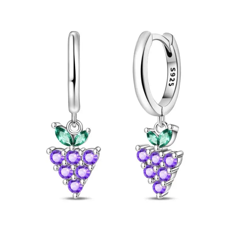 Aretes Primavera Plata 925 | Abeja, Flor y Mariposa | Aros Dobles Mujer