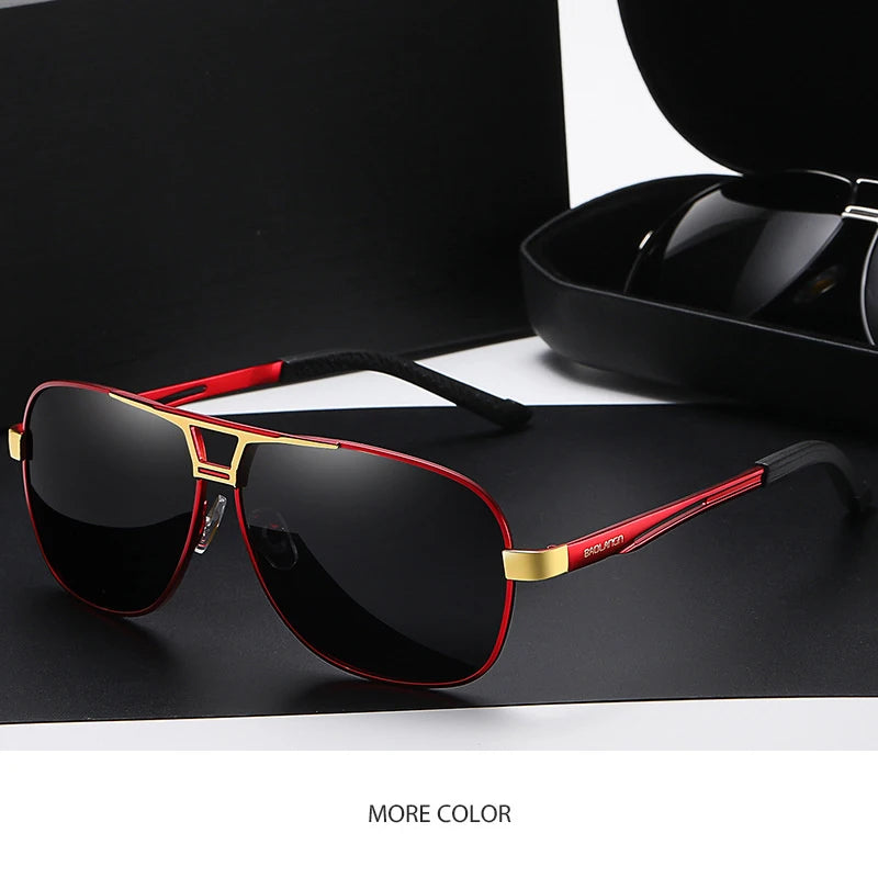 Gafas de Sol Fotocromáticas Polarizadas para Hombre – Estilo Vintage UV400 para Conducir y Uso Diario