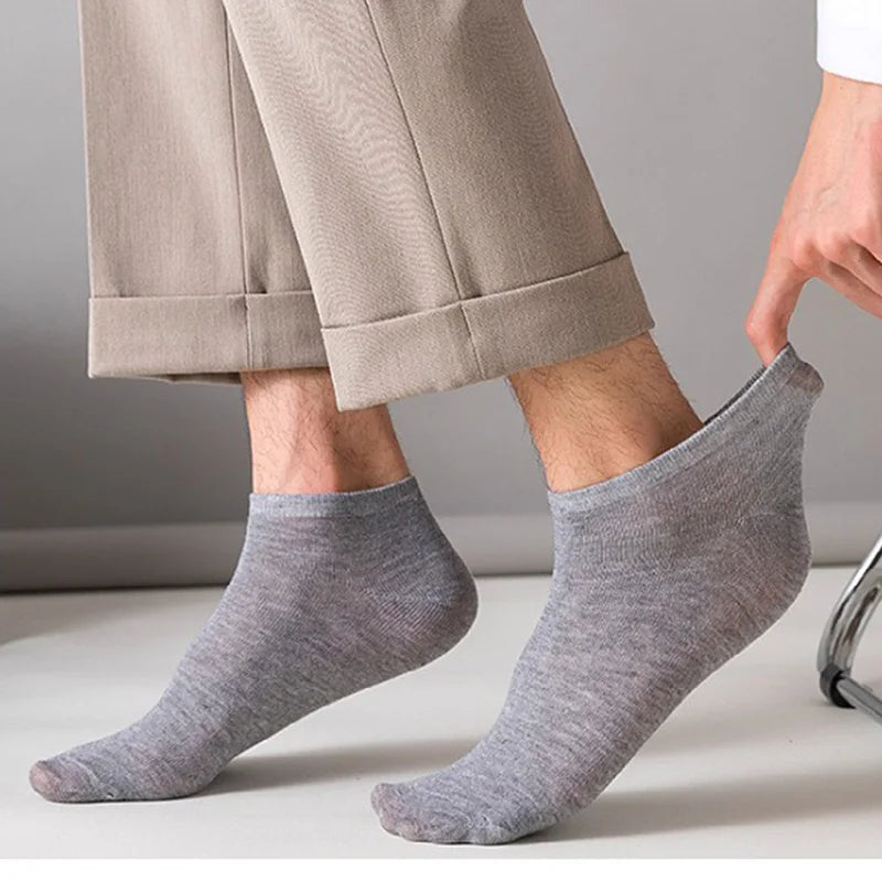 Calcetines Invisibles Unisex | 5/7/10 Pares Antideslizantes y Transpirables para Hombres y Mujeres – Tobilleros de Verano, Anti-olor