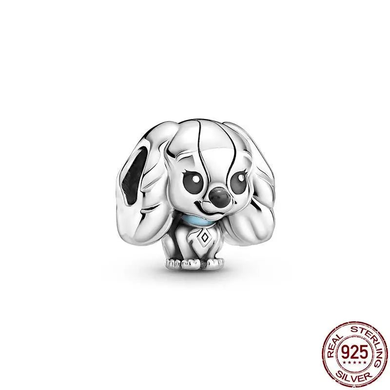 Charm Star Wars Mandalorian en Plata 925 – Abalorio Yoda y Casco Mandalorian para Pulsera Original Mujer