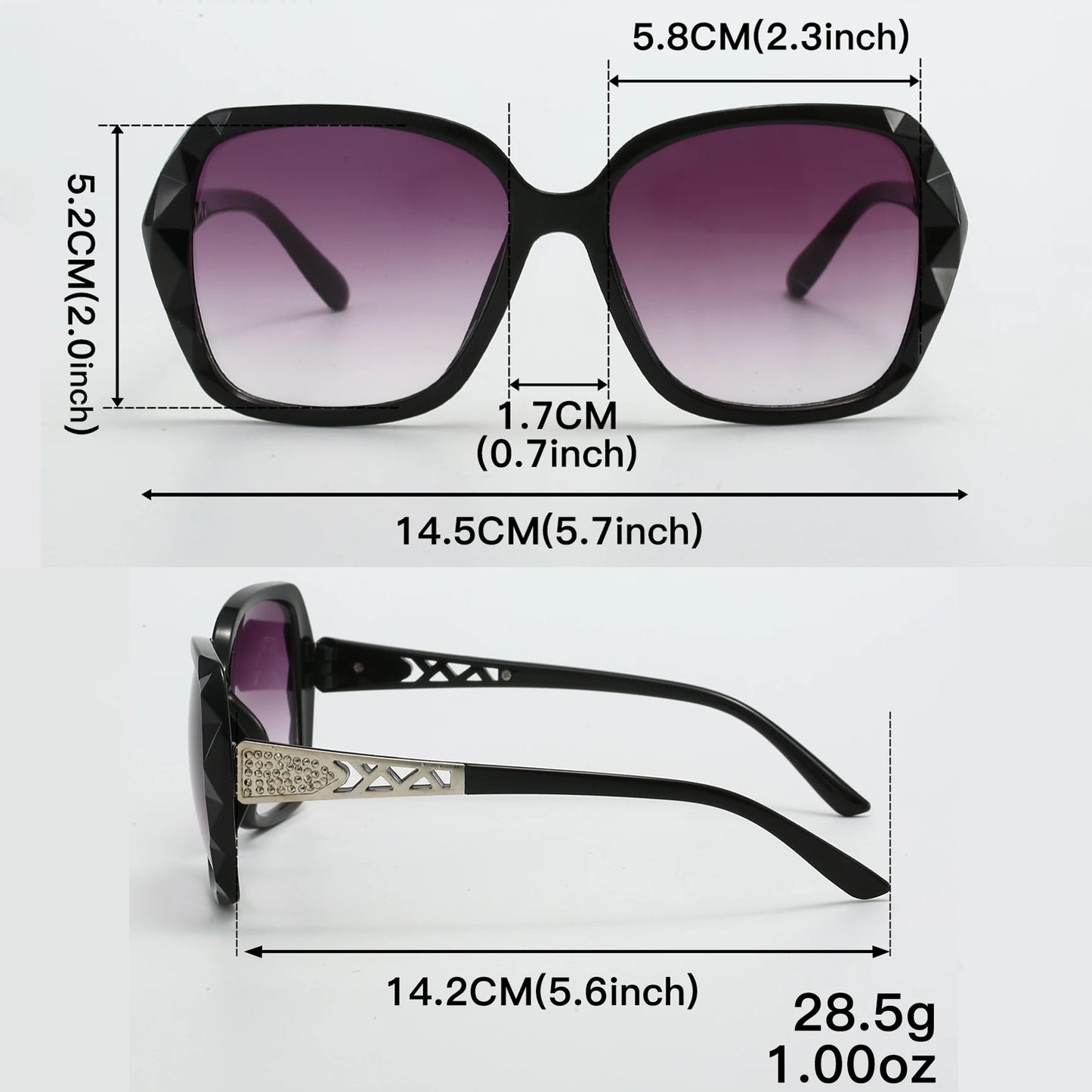 Gafas de Sol Jelly Cat Eye Mujer | Lentes Degradados | Moda Verano Playa