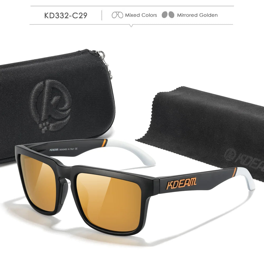 KDEAM Gafas de Sol Fotocromáticas y Polarizadas | Unisex Categoría 3 con Estuche de Lujo