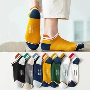 10 Pares de Calcetines Cortos para Hombre | Moda Verano | Transpirables, Cómodos y Resistentes