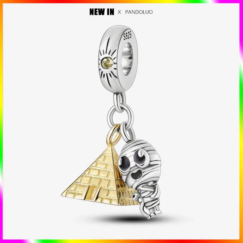 Charm Torre Eiffel plata 925 – Colgante de edificio emblemático para pulsera tipo Pandora mujer