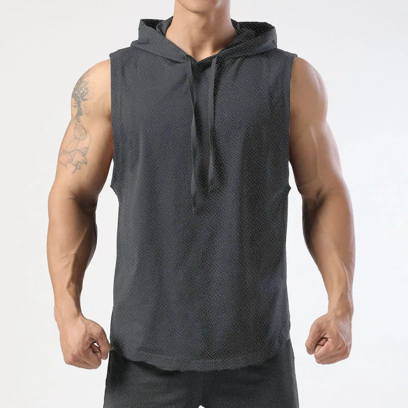 Tank Top de Hombre para Gym – Camiseta sin Mangas de Secado Rápido para Baloncesto, Running y Fitness