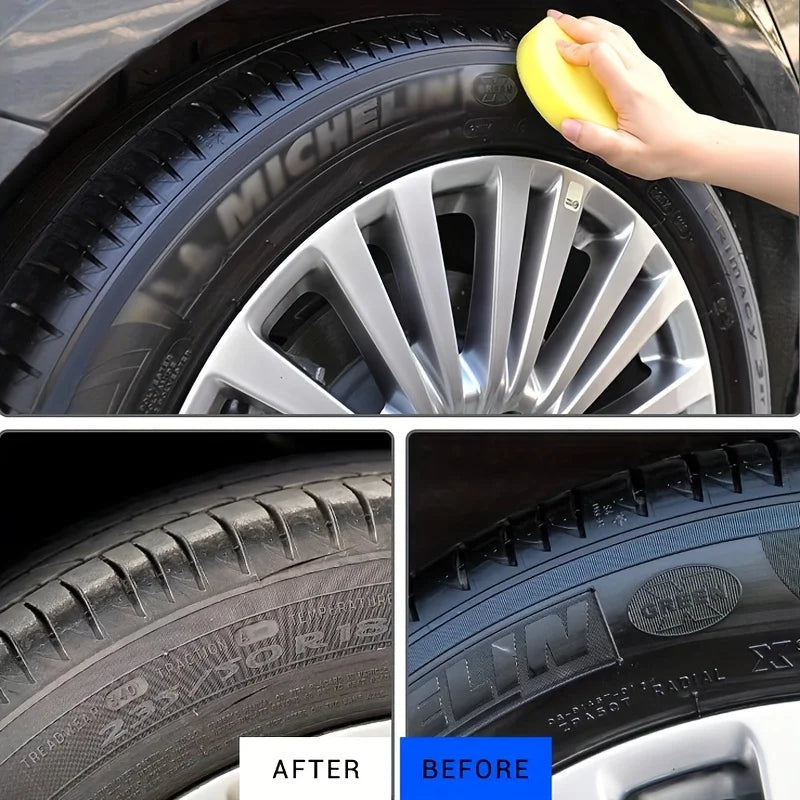 Renovador de Plásticos para Coche | Restaurador Negro Brillante y Protector de Plásticos & Cuero