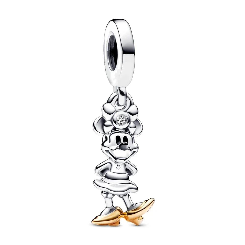 Charm Disney 100 Aniversario | Dije Colgante Compatible con Pulseras Pandora