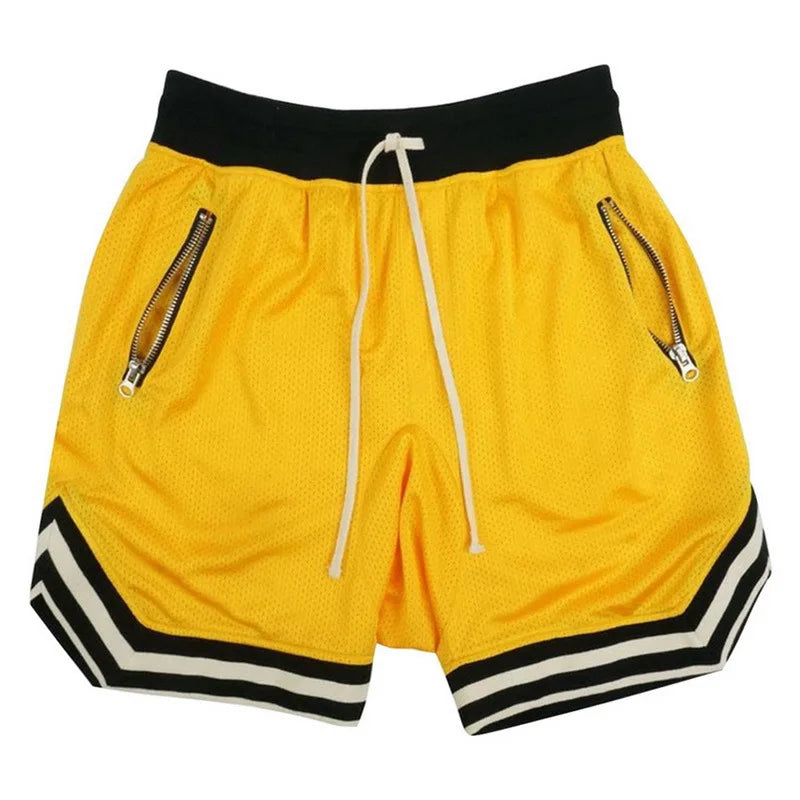 Shorts Deportivos de Baloncesto para Hombre – Malla, Secado Rápido, Gym, Verano, Fitness, Jogger Casual, Transpirables