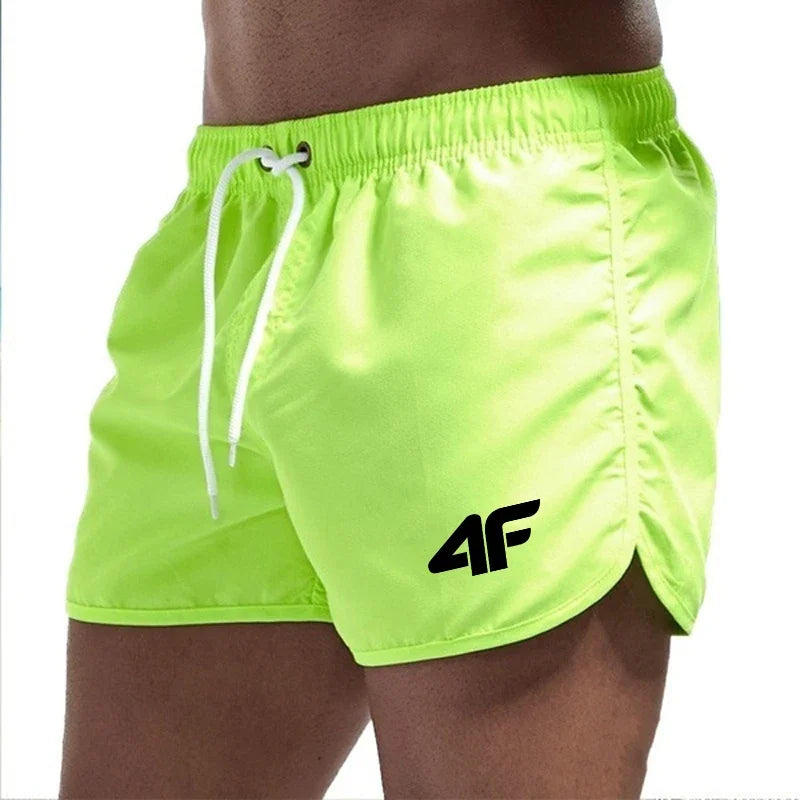 Shorts de Playa para Hombre 2025 – Bañador de Verano, Gym y Surf, Secado Rápido con Cordón y Estilo Casual Diario