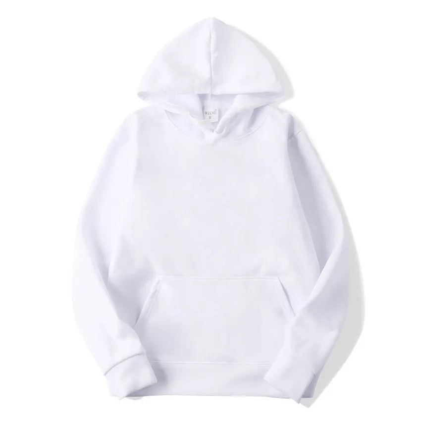 Hoodie Básico Unisex – Sudadera Casual Hombre y Mujer para Primavera, Otoño e Invierno