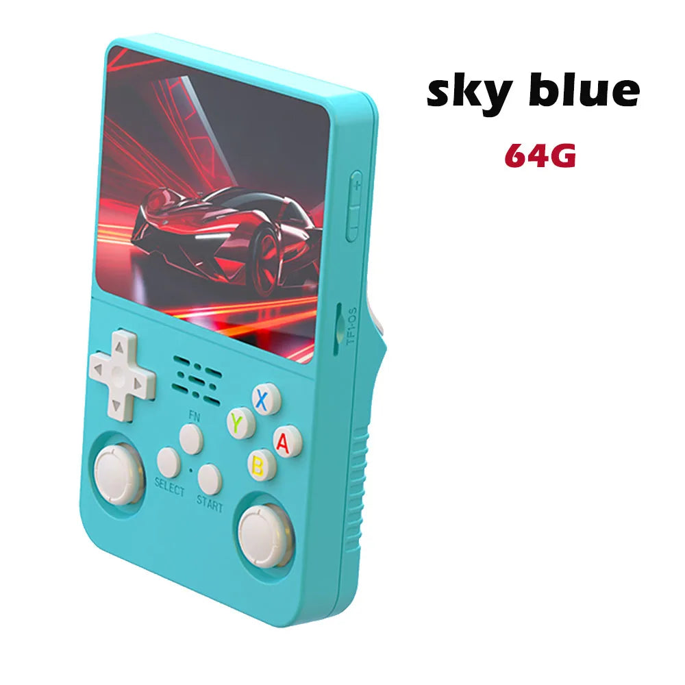 R36S Retro Handheld Game Console – Consola Portátil Linux 3.5” IPS con 64GB y 15000+ Juegos