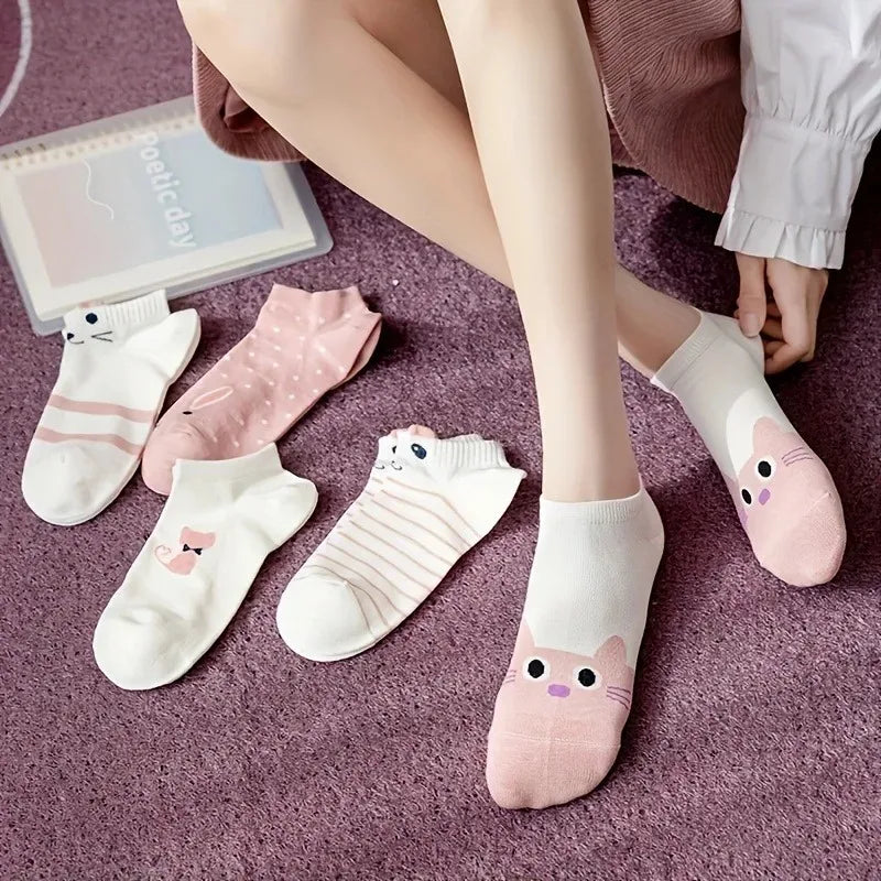10 Pares de Calcetines Cortos para Hombre | Moda Verano | Transpirables, Cómodos y Resistentes