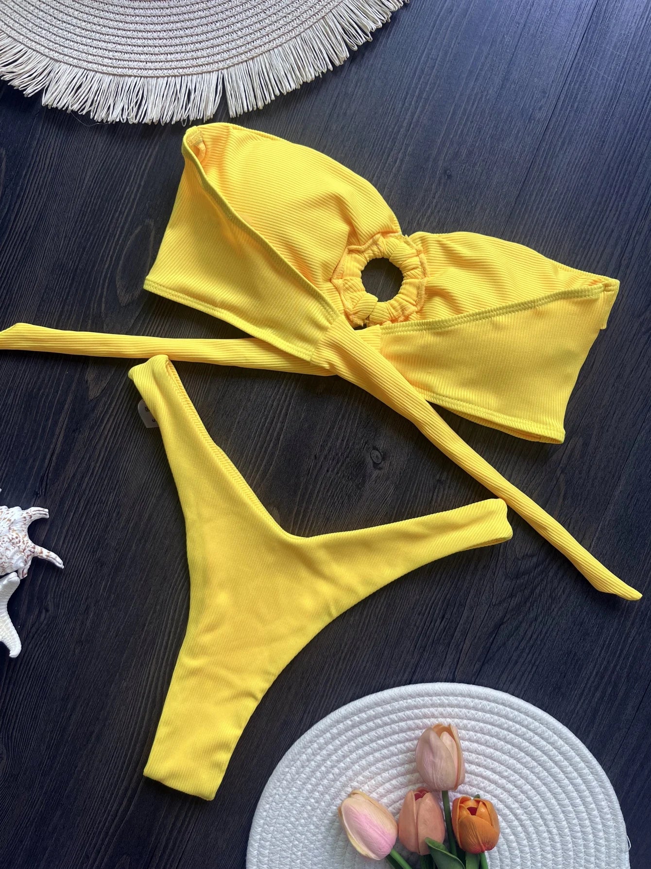 Bikini Sexy Mujer 2025 | Bandeau Brasileño Thong 2 Piezas