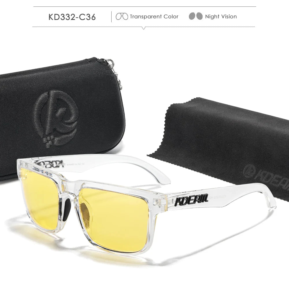 KDEAM Gafas de Sol Fotocromáticas y Polarizadas | Unisex Categoría 3 con Estuche de Lujo