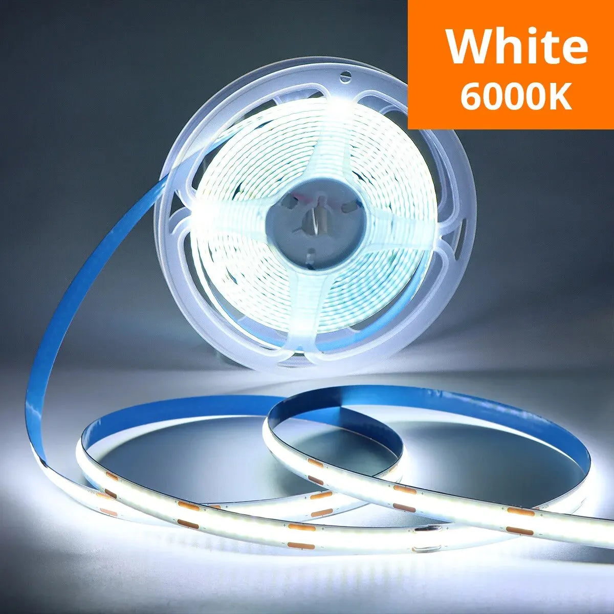 Tira de Luz LED COB USB 5V Flexible con Regulador Táctil – 1m a 5m, Luz Blanca Cálida/Fría, DIY Iluminación Interior