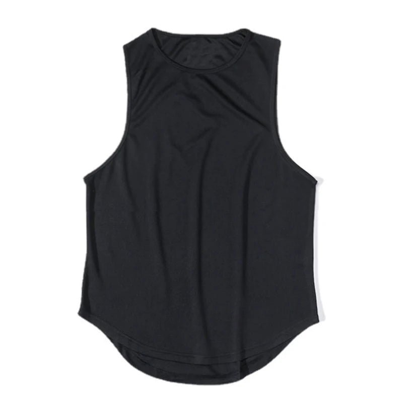 Tank Top Deportivo de Hombre – Camiseta sin Mangas de Gym, Fitness y Baloncesto, Transpirable y Secado Rápido