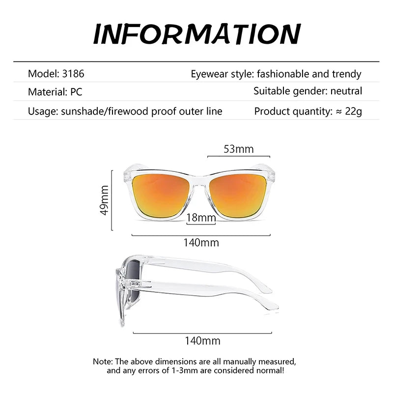 Gafas de Sol Retro Polarizadas | Lentes UV400 Visión Nocturna Hombres & Mujeres