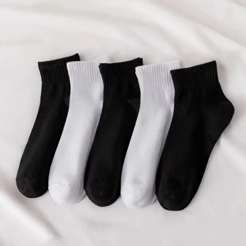 5 Pares de Calcetines para Hombre – Moda Vintage Deportiva | Calcetines Cálidos de Otoño e Invierno, Cómodos y Resistentes