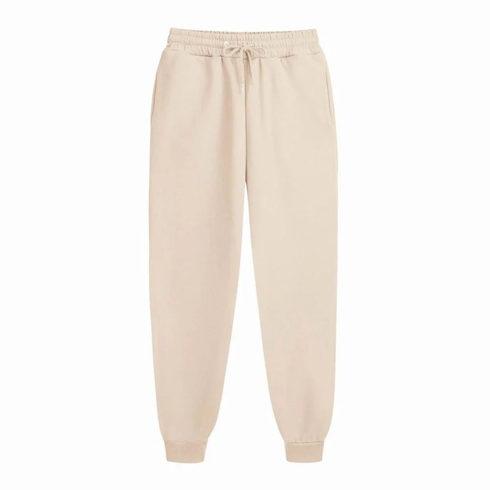 Pantalones Deportivos Hombre | Primavera y Otoño | Felpa Oversized con Cordón y Bolsillos