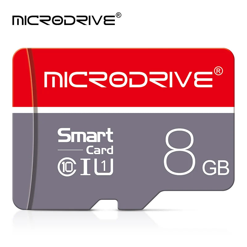 Tarjeta de Memoria Micro SD Mini TF Alta Velocidad Clase 10 – 4GB, 8GB, 16GB, 32GB, 64GB, 128GB, 256GB + Adaptador SD