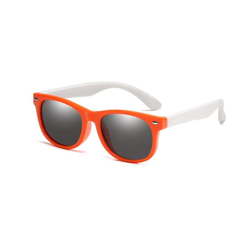 Gafas de Sol Polarizadas para Niños | TR90 Silicona Ultraligeras UV400 Multicolor