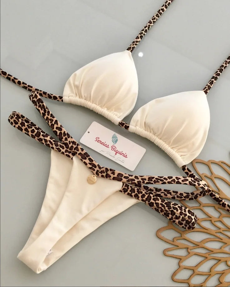 Bikini Mujer Brasil Sexy | Traje de Baño Verano Playa Vacaciones Swimwear