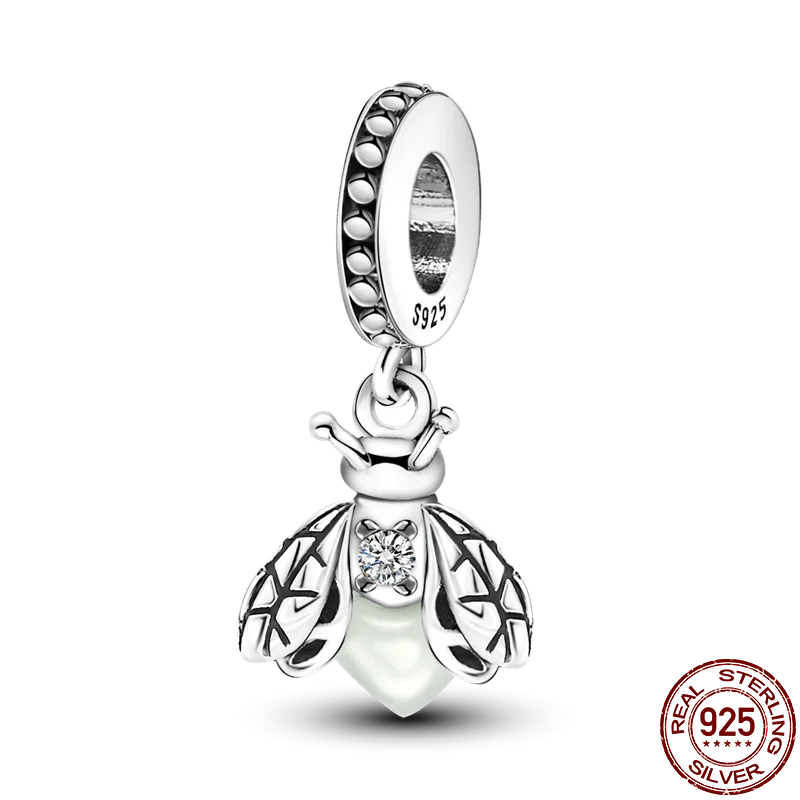 Charm Buho Serie Bee en Plata 925 – Abalorio DIY para Pulseras Originales Mujer