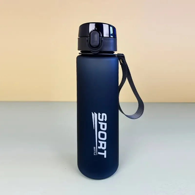 Botella Deportiva Portátil Libre de BPA | A Prueba de Fugas | 400ml / 560ml | Para Gimnasio, Viajes y Senderismo