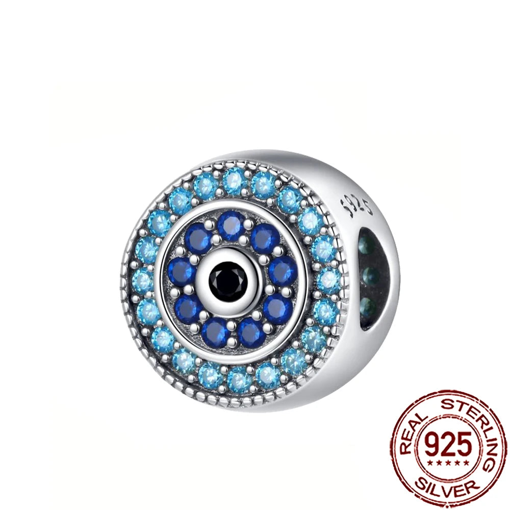 Charm Mano de Fátima con Ojo Todo lo Ve en plata 925 – Compatible Pandora, pulsera y collar mujer 2025