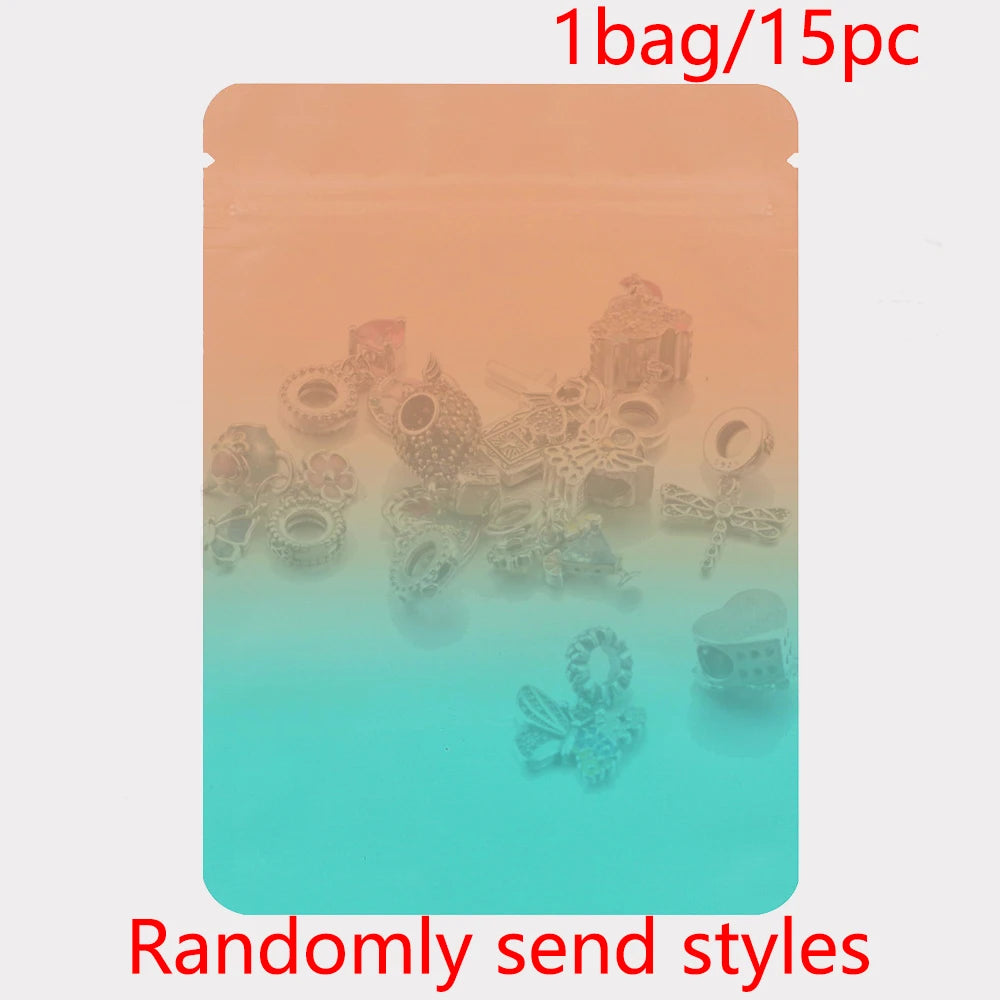 Charm sorpresa de plata 925 estilo estrella y corazón – Bolsa sorpresa random para pulsera DIY mujer