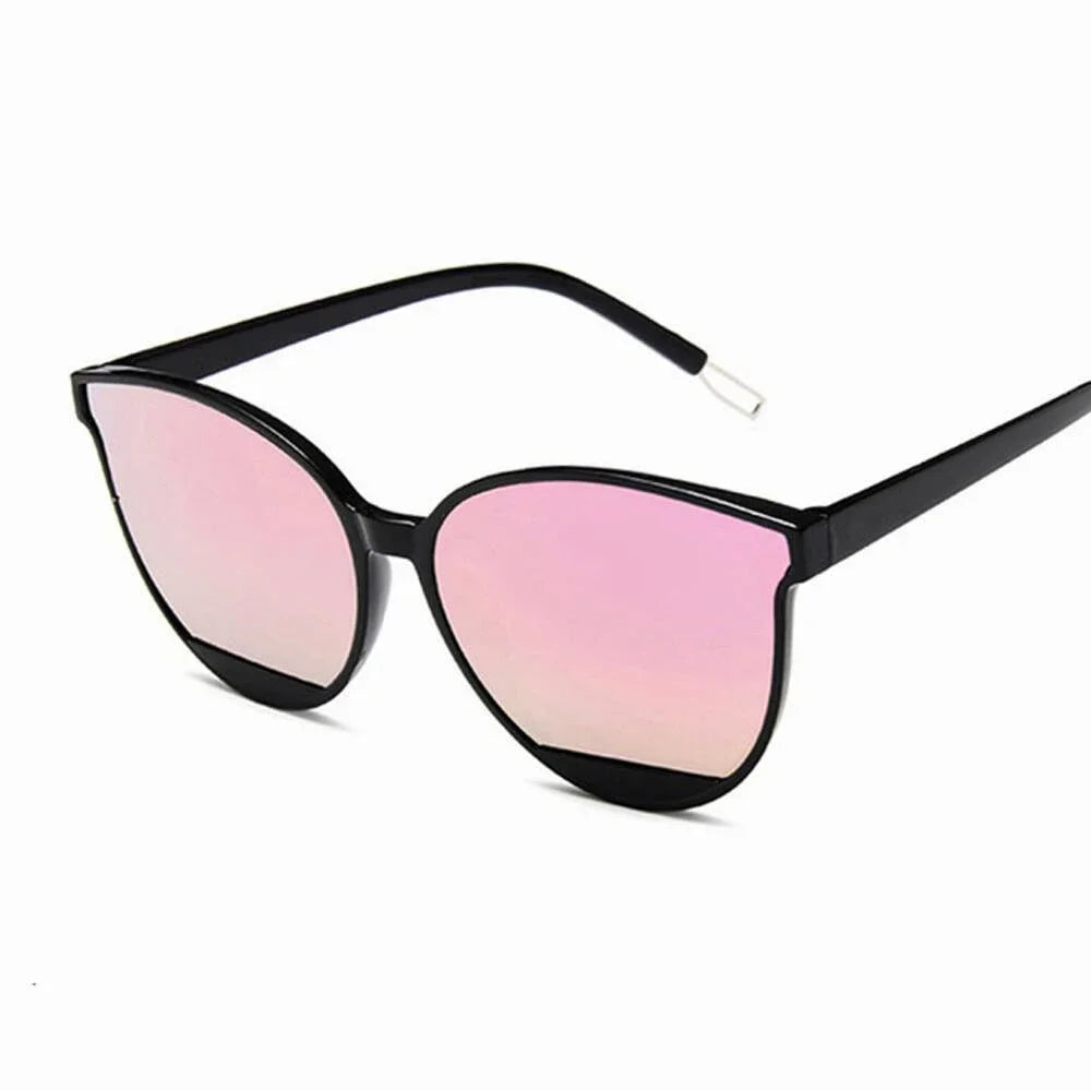 Gafas de Sol Mujer 2025 | Vintage Metal Mirror Fashion UV400 Oculos de Sol