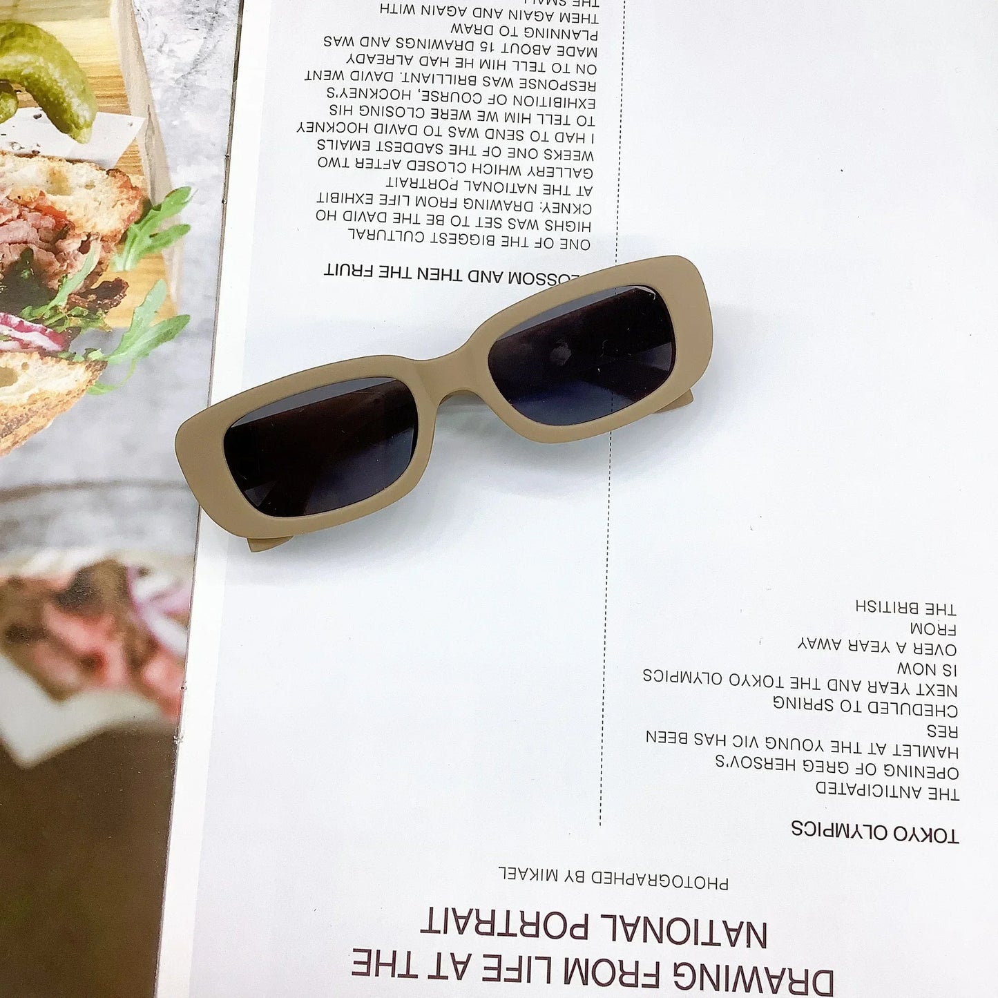 Gafas de Sol Rectangulares Vintage para Niños | Protección UV400 Niño Niña Moda Infantil