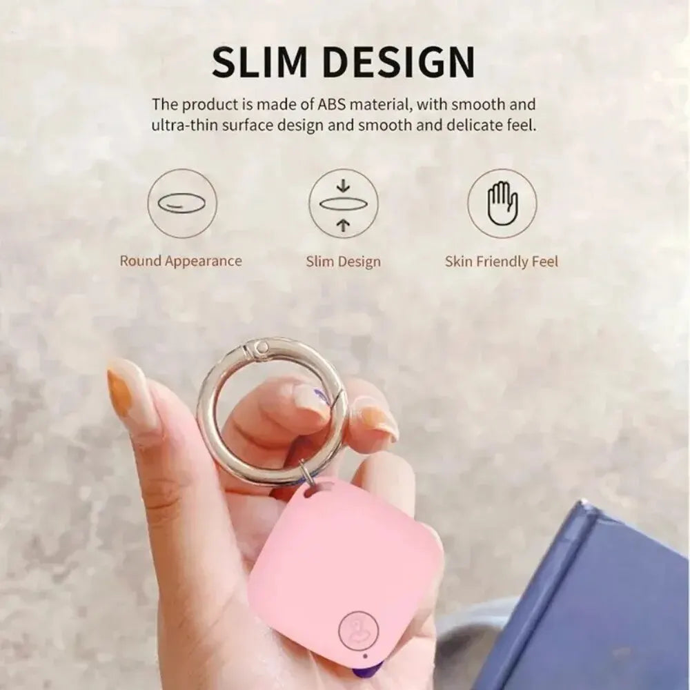 Mini Localizador Bluetooth 5.0 Antipérdida – Rastreador Inteligente para Mascotas, Niños, Bolsos y Carteras